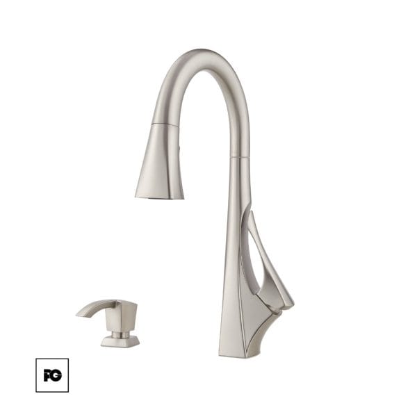 mezcladora para cocina-inox-F5297VNGS-pfister-2-ok | Plomería García