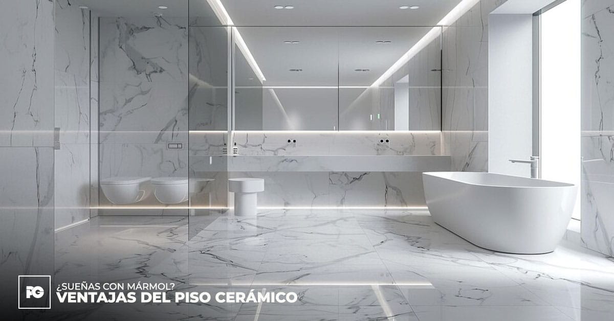 Pisos ceramicos tipo marmol ventajas