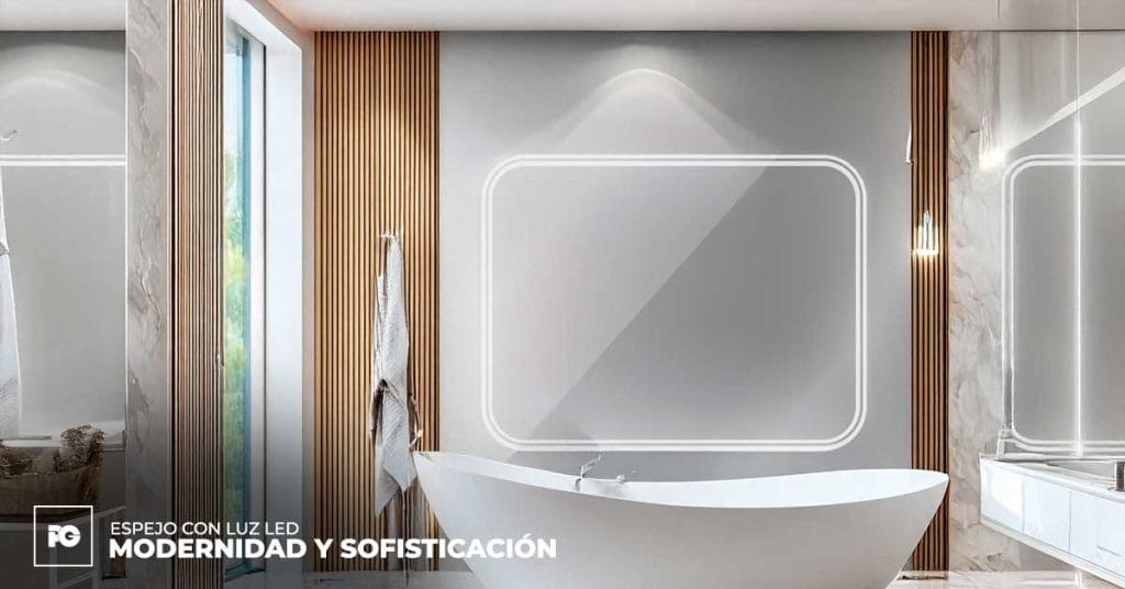 Espejo con Luz LED