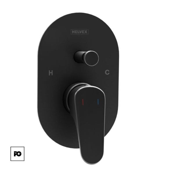 Monomando regadera-pot-201-eb-helvex-ok | Plomería García